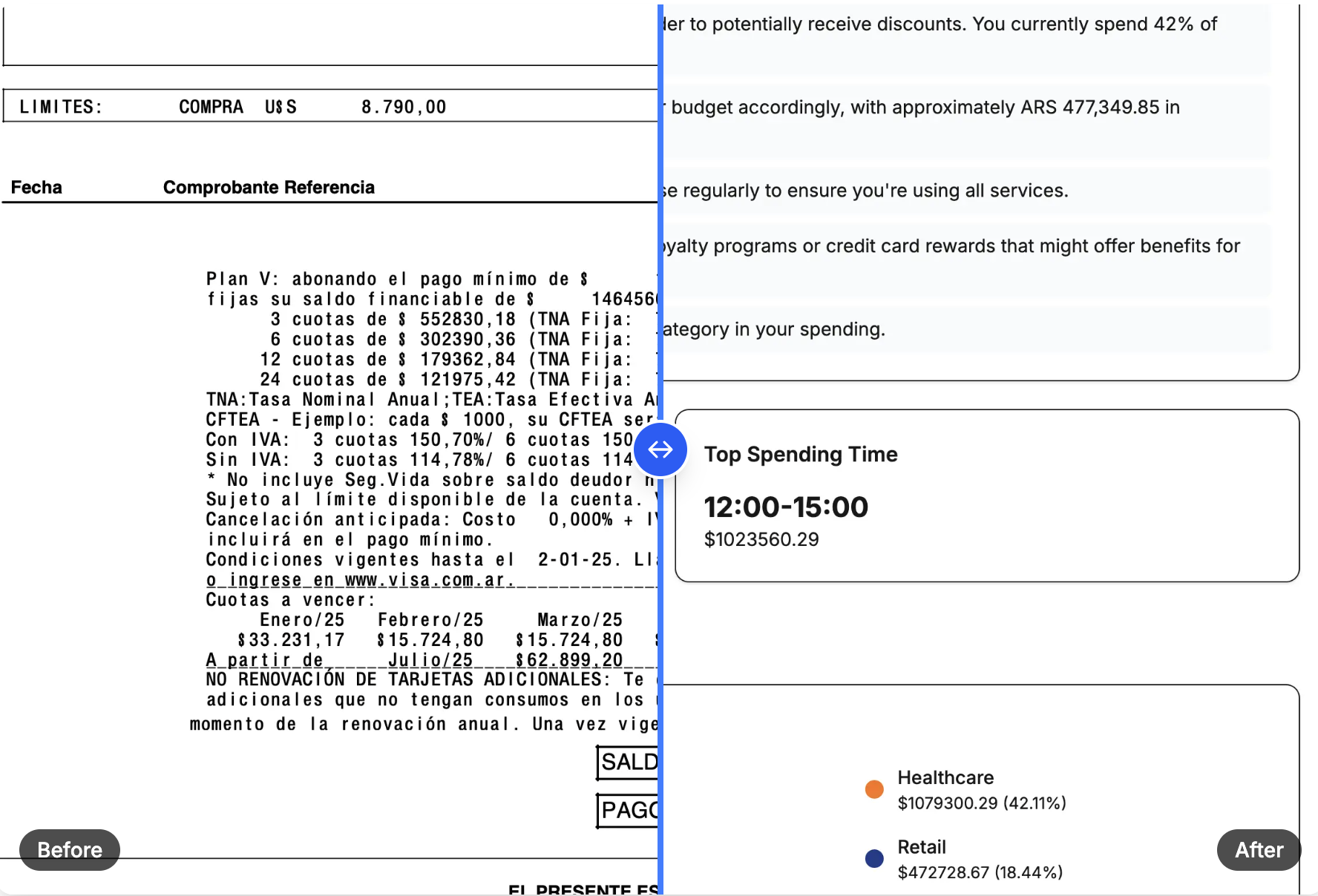 Expense Radar